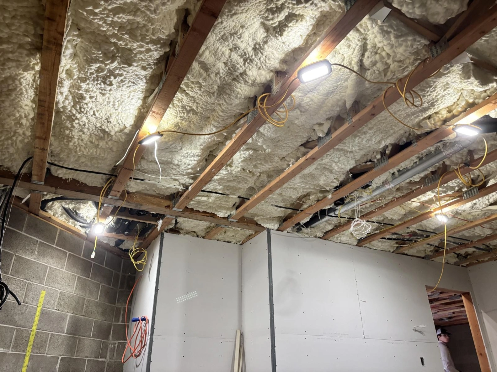 How Can Spray Foam Reduce Air Movement in an Attic?